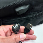 Mochila Flb Portanotebook 18 1927 Negra Con Usb